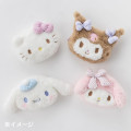 Japan Sanrio Original Face-shaped Pouch - Hello Kitty : Japanese Pastel - 5