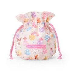 Japan Sanrio Original Drawstring Purse - Japanese Pastel