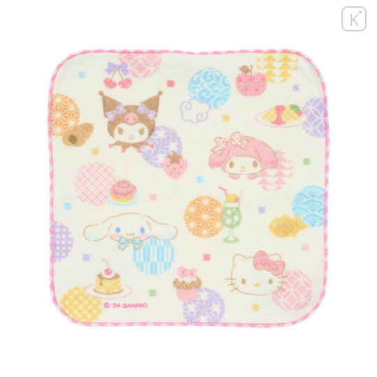 Japan Sanrio Original Petit Towel - Japanese Pastel - 1