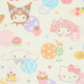 Japan Sanrio Original Petit Towel - Japanese Pastel - 2