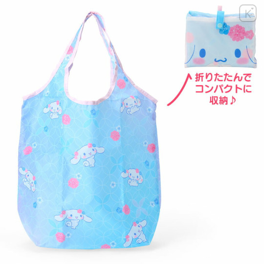 Japan Sanrio Original Eco Bag - Cinnamoroll : Japanese Pattern - 1