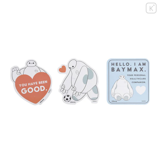 Japan Disney Vinyl Sticker Set - Baymax : You Have Been Good - 2