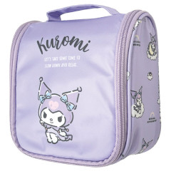 Japan Sanrio Hanging Pouch - Kuromi : Sky Party Purple