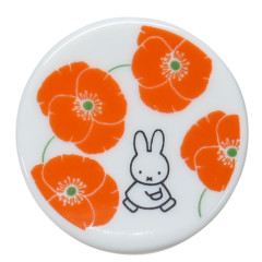 Japan MIffy Chopstick Rest - Orange Flower Pattern