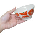 Japan Miffy Rice Bowl - Miffy : Orange Flower Pattern - 2