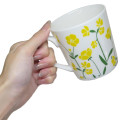 Japan Miffy Porcelain Mug - Yellow Flower Pattern - 2