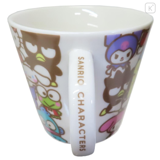 Japan Sanrio Ceramic Mug - Characters Everyone's Together - 3