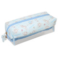 Japan Sanrio Pen Pouch Pencil Case - Cinnamoroll : Half Clear - 2