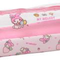 Japan Sanrio Pen Pouch Pencil Case - My Melody : Half Clear - 4