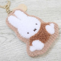 Japan Miffy Sagara Embroidery Keychain - Miffy : Light Brown - 3