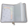 Japan Miffy Medicine Handbook Travel Passport Case - Miffy : Light Grey - 3