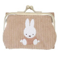 Japan Miffy Tri-Fold Wallet & Coin Case - Miffy : Light Brown - 1