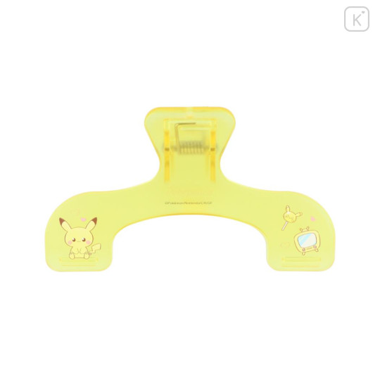 Japan Pokemon Ukanmuri Book Clip - Pikachu : Pokepeace Yellow - 1