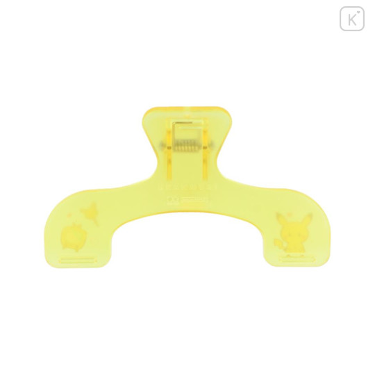 Japan Pokemon Ukanmuri Book Clip - Pikachu : Pokepeace Yellow - 2
