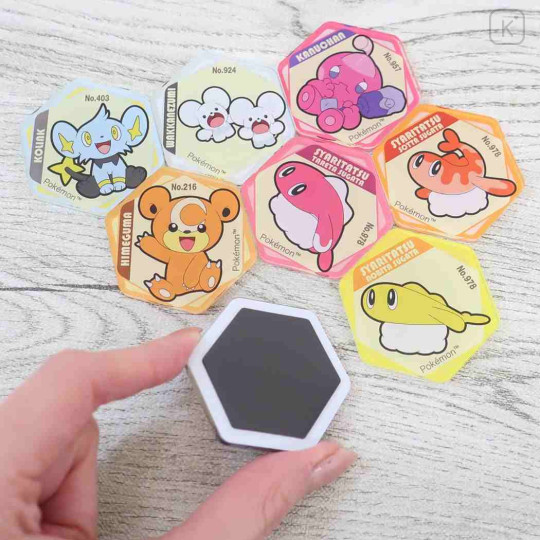 Japan Pokemon Magnet - Pocket Monster : Tandemaus Honeycomb - 2