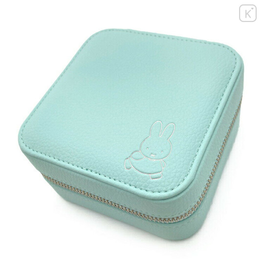 Japan Miffy Jewelry Box - Miffy : Green Blue Silver - 1