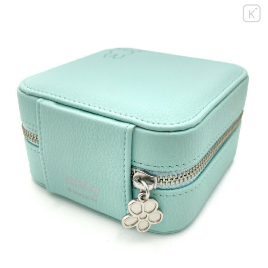 Japan Miffy Jewelry Box - Miffy : Green Blue Silver - 2