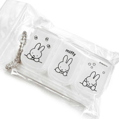 Japan Miffy Small Case - Miffy : Translucent White