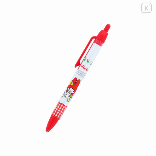 Japan Sanrio Ball Pen - My Melody : Flower Garden White - 1