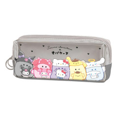 Japan Sanrio × Obakenu Pen Pouch Pencil Case - Characters Angel & Devil