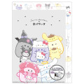 Japan Sanrio × Obakenu 5 Pockets A4 Index File Holder - Characters Angel & Devil - 1