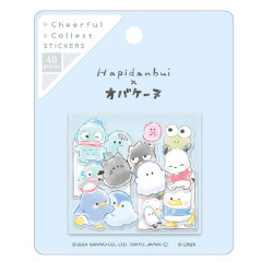 Japan Sanrio × Obakenu Sticker Pack - Cheerful Hapidanbui Boys