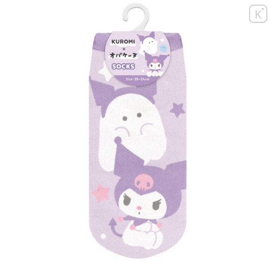 Japan Sanrio × Obakenu Socks - Kuromi : Star - 1