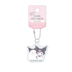 Japan Sanrio × Obakenu Acrylic Keychain - Kuromi : Chibi