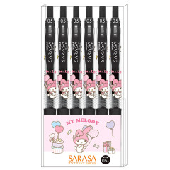 Japan Sanrio Sarasa Clip Gel Pen Set - My Melody : Party Time