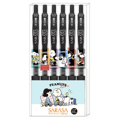 Japan Peanuts Sarasa Clip Gel Pen Set - Snoopy : Kids