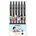 Japan Peanuts Sarasa Clip Gel Pen Set - Snoopy : Kids - 1