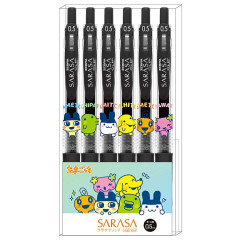 Japan Tamagotchi Sarasa Clip Gel Pen Set