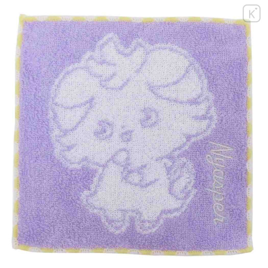 Japan Pokemon Mini Towel Handkerchief - Espurr : Plain Color - 1