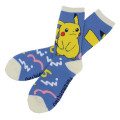 Japan Pokemon Crew Socks - Pikachu : Warm Room Socks - 1