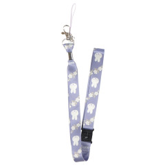 Japan Miffy Neck Strap - Miffy : Purple White Flower