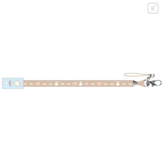 Japan Miffy Neck Strap - Boris & Miffy : Cake - 1