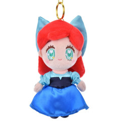 Japan Disney Store Tiny Princess Plush Keychain - Ariel Ver.2