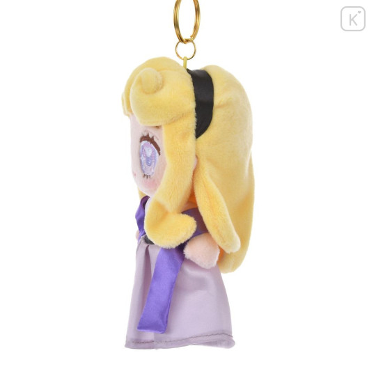 Japan Disney Store Tiny Princess Plush Keychain - Sleeping Beauty Aurora Ver.2 - 2