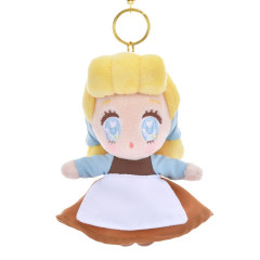 Japan Disney Store Tiny Princess Plush Keychain - Cinderella Ver.2