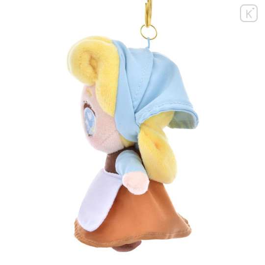 Japan Disney Store Tiny Princess Plush Keychain - Cinderella Ver.2 - 2