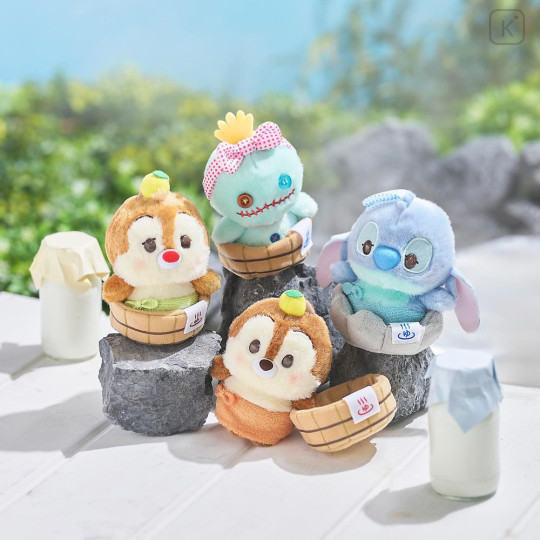 Japan Disney Store Urupocha-chan Plush - Scrump : Hot Spring Onsen - 7