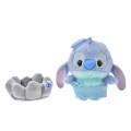 Japan Disney Store Urupocha-chan Plush - Stitch : Hot Spring Onsen - 4