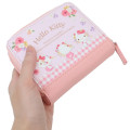 Japan Sanrio Bifold Wallet - Hello Kitty : Flower - 2