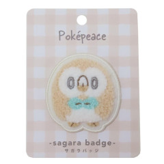 Japan Pokemon Sagara Embroidery Badge - Rowlet