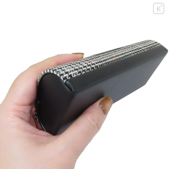 Japan Pokemon Glasses Case - Eevee : Blacky Glen Gingham - 3