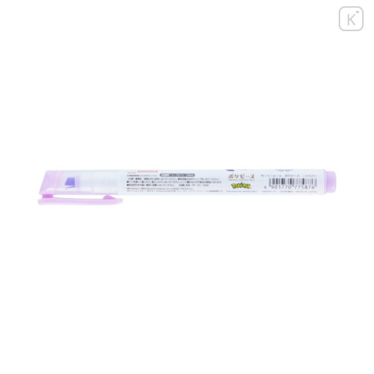 Japan Pokemon Ninipie Color Pen & Highlighter - Espurr : Pokepeace Purple - 2