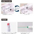 Japan Pokemon Ninipie Color Pen & Highlighter - Piplup : Pokepeace Blue - 4