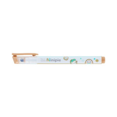 Japan Pokemon Ninipie Color Pen & Highlighter - Rowlet : Pokepeace Brown Green