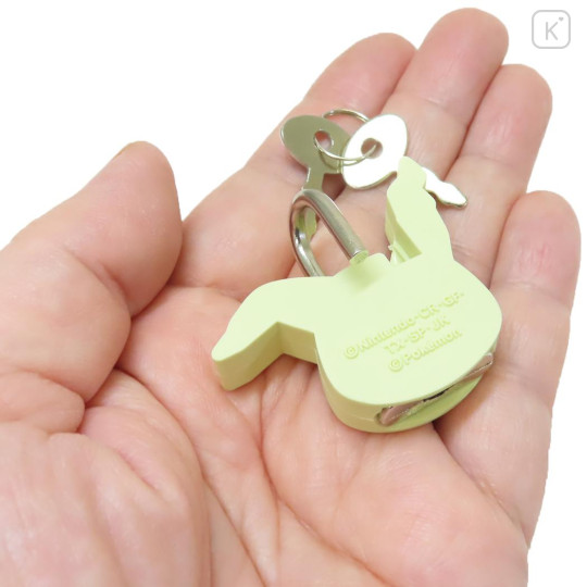 Japan Pokemon Mini Mascot Padlock Keychain - Mimikyu - 2