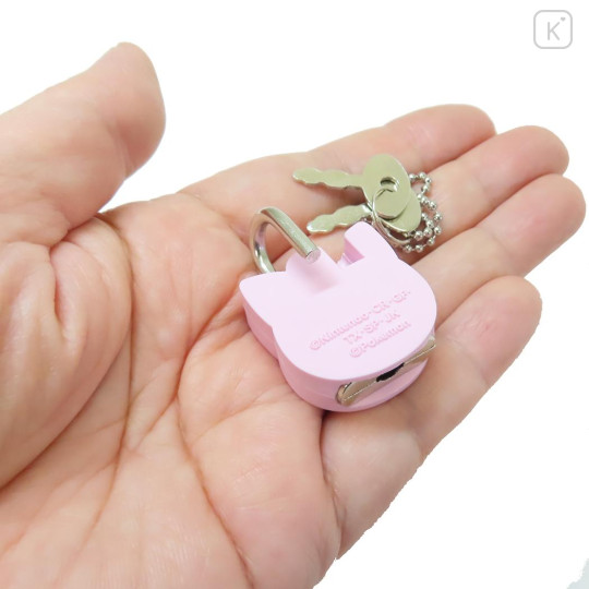 Japan Pokemon Mini Mascot Padlock Keychain - Jigglypuff - 2
